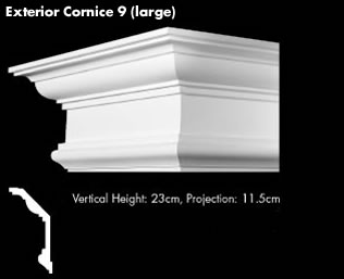 Exterior Cornice 9 Exterior Mouldings